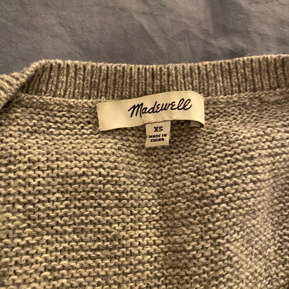 Madewell Riverside Textured Pullover - Picture 3 of 3
